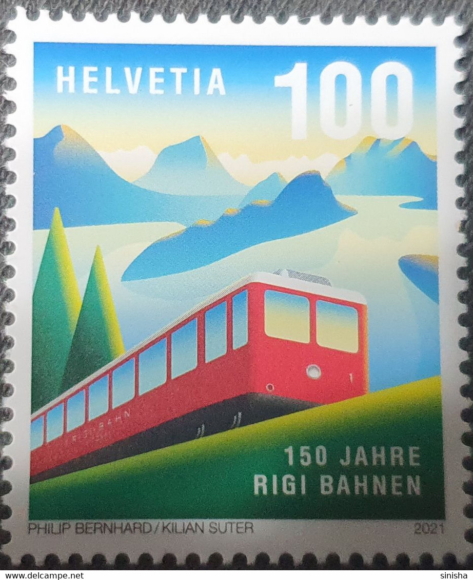 Switzerland / 150 Years Mountain Railway Rigi Mountains Berge - Nuevos