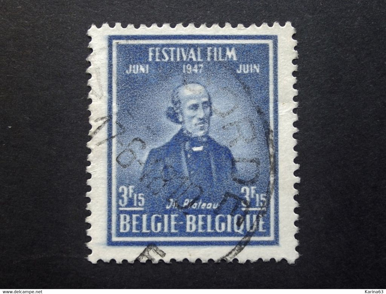 Belgie Belgique - 1946 - OPB/COB  N° 748  (1 Values) Wereldfestival Voor Film EnSchone Kunsten  - Obl - Used Stamps