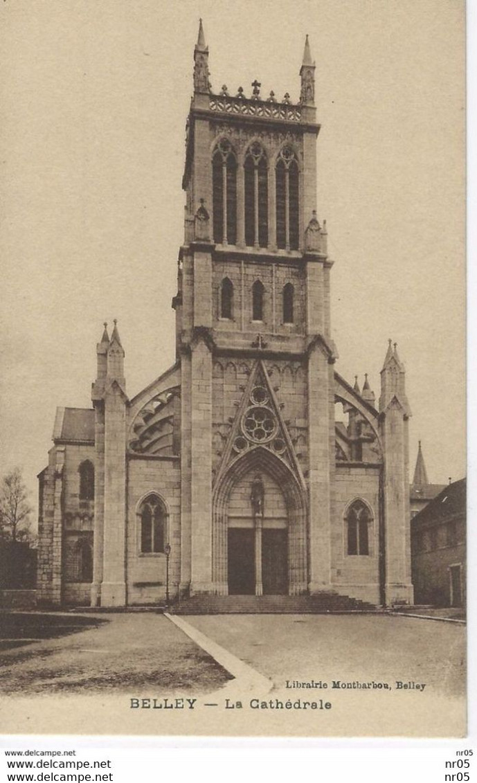 01 ( Ain ) - BELLEY - La Cathedrale - Belley