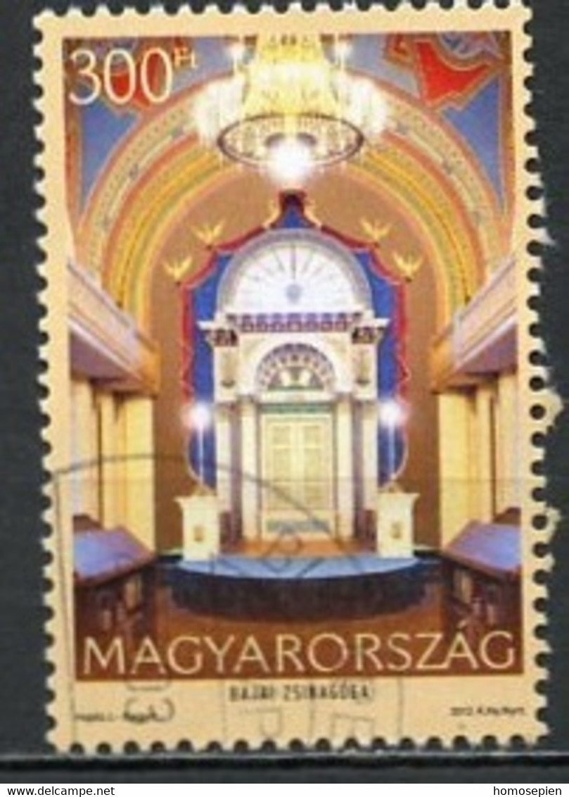 Hongrie - Hungary - Ungarn 2012 Y&T N°4501 - Michel N°5593 (o) - 300fo  Synagogue De Baja - Used Stamps