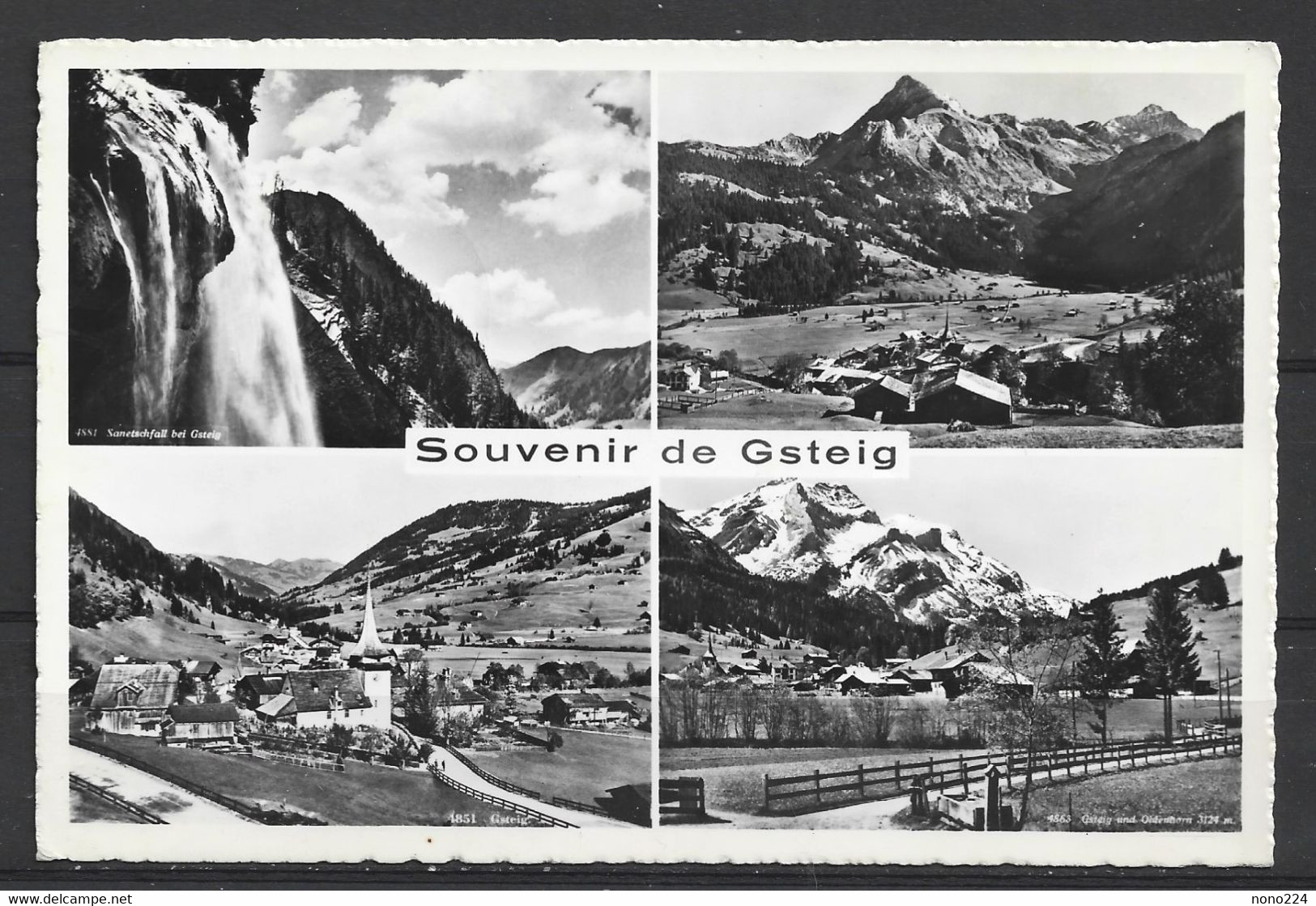 Carte P ( Souvenir De Gsteig ) - Gsteig Bei Gstaad