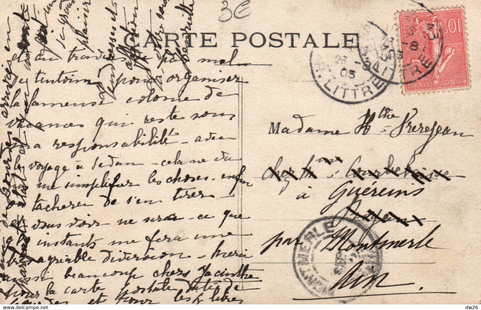 Prénom Jeanne, Lettre J, Femme, Enfants Et Bateaux - Carte A.L. N° 3057/19 - Prénoms