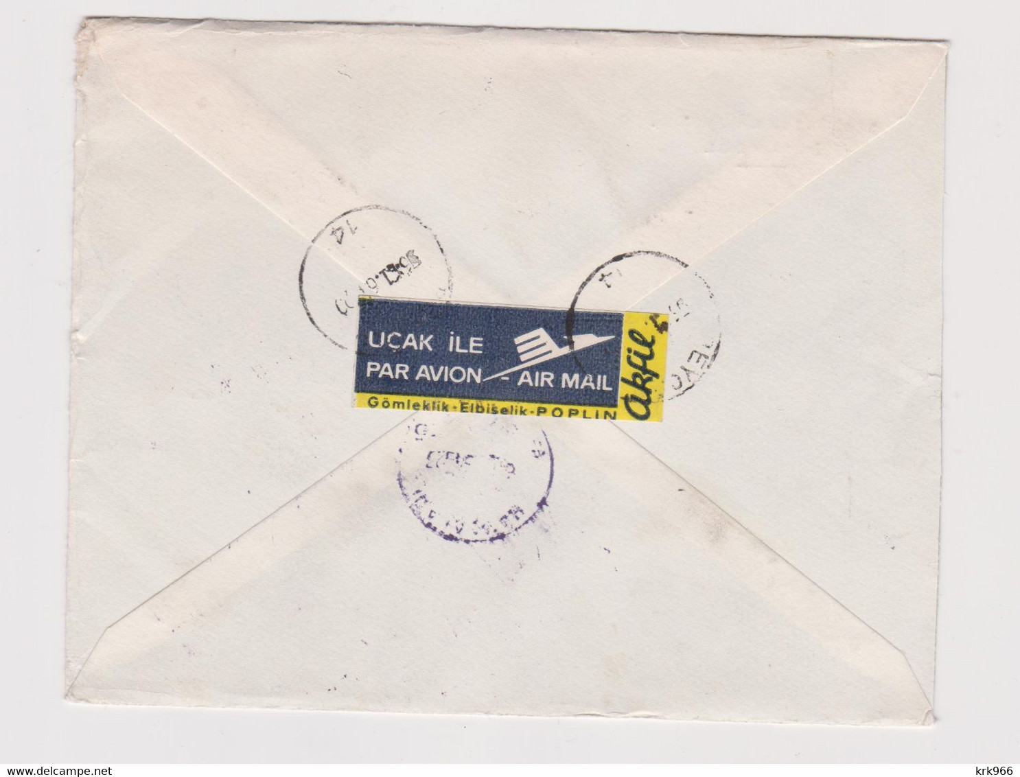 TURKEY 1964  Nice Airmail Cover To Germany - Lettres & Documents