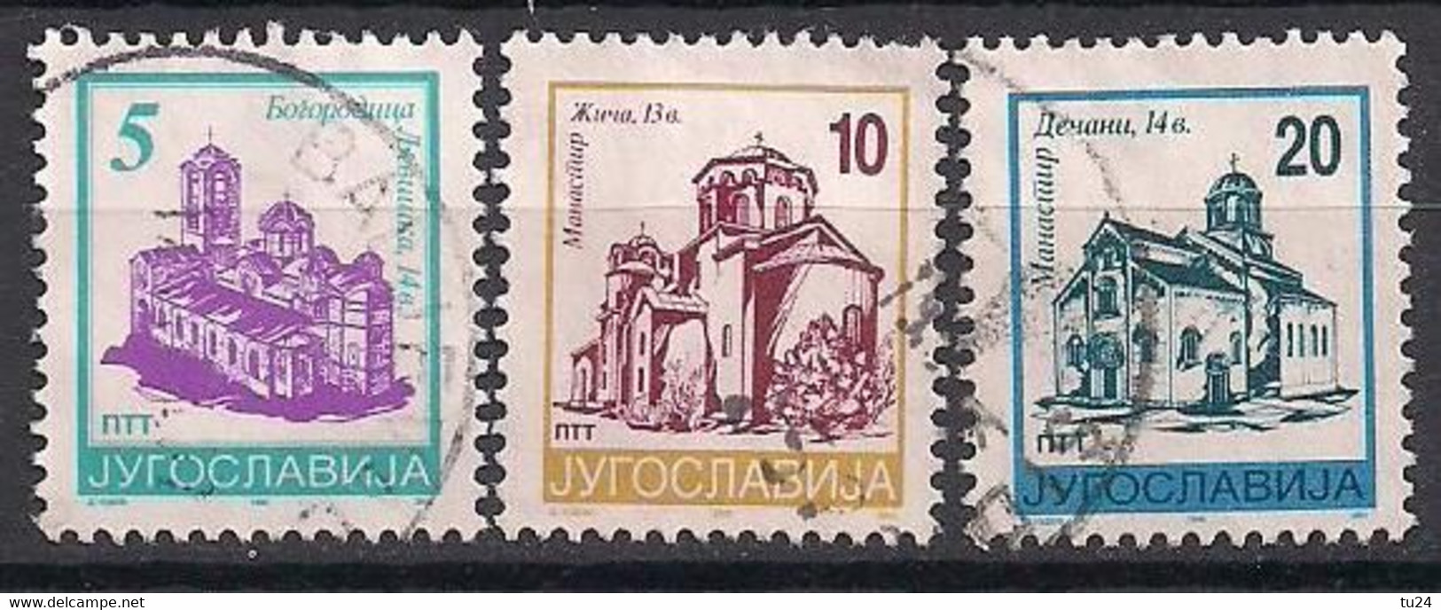 Jugoslawien (1996)  Mi.Nr.  2755 - 2757  Gest. / Used  (6ci19) - Gebraucht