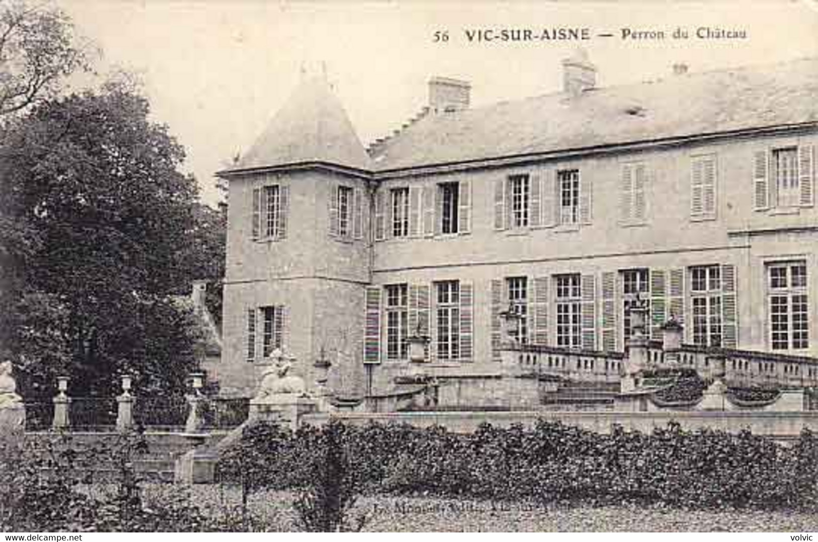 02 - VIC-sur-AISNE - Perron Du Château - Vic Sur Aisne