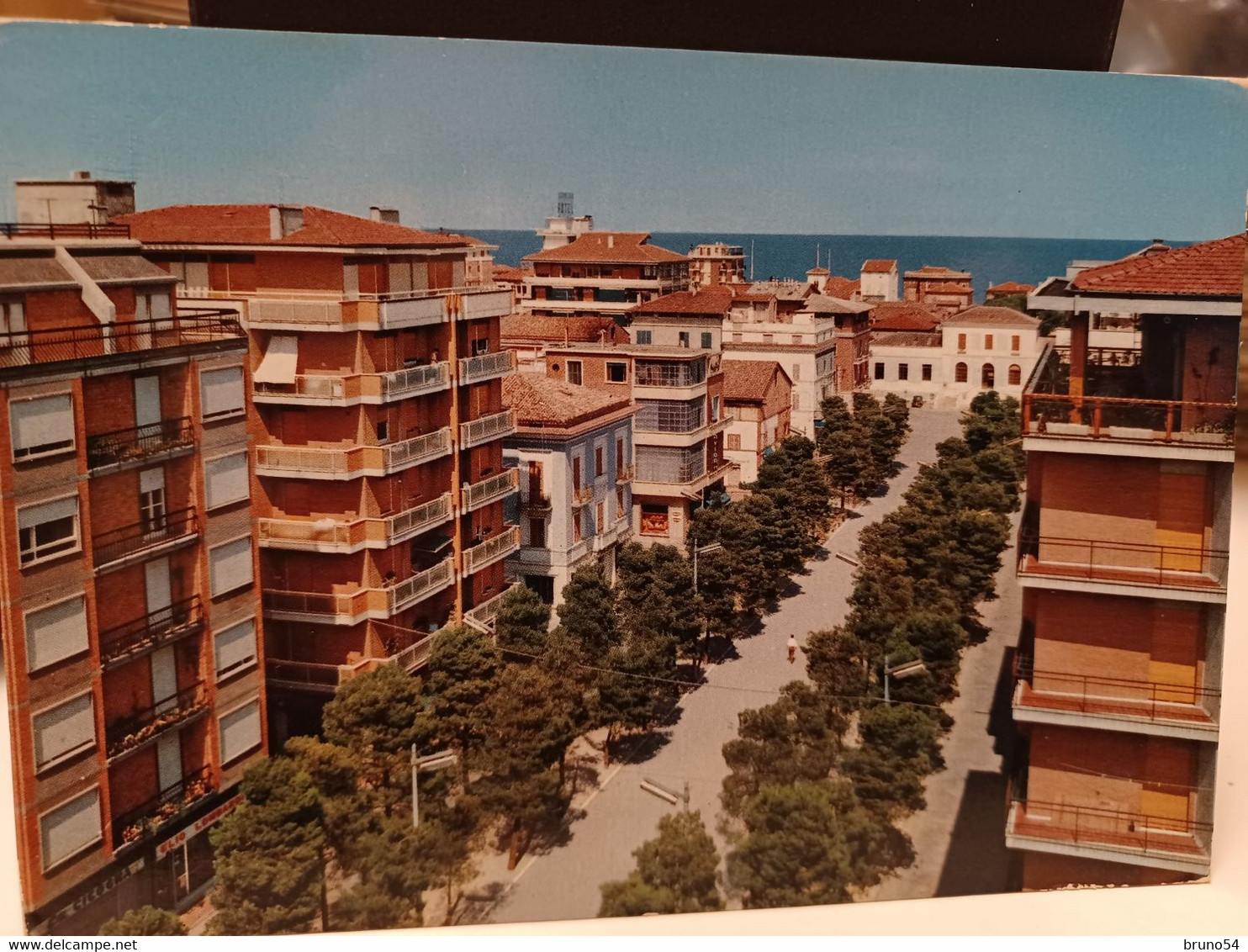 Cartolina Porto S.Giorgio Prov Fermo Viale B.Buozzi 1972 - Fermo