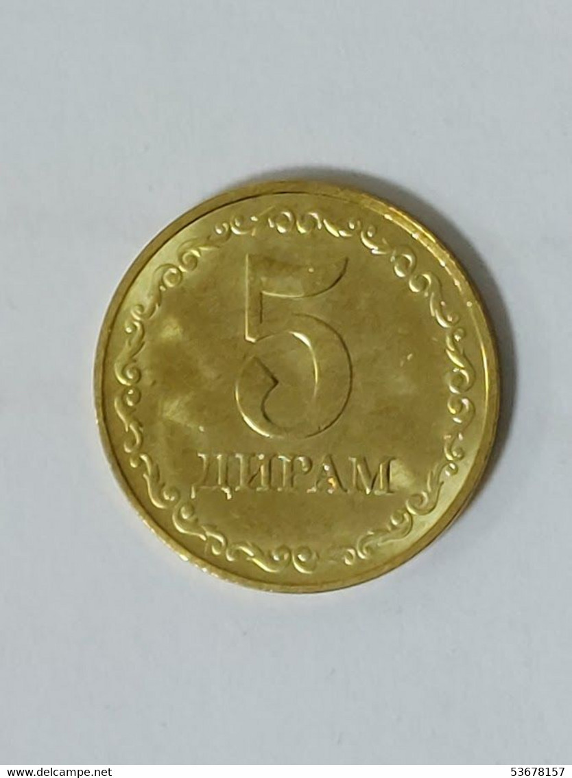 Tajikistan - 5 Diram, 2019, Unc - Tadzjikistan