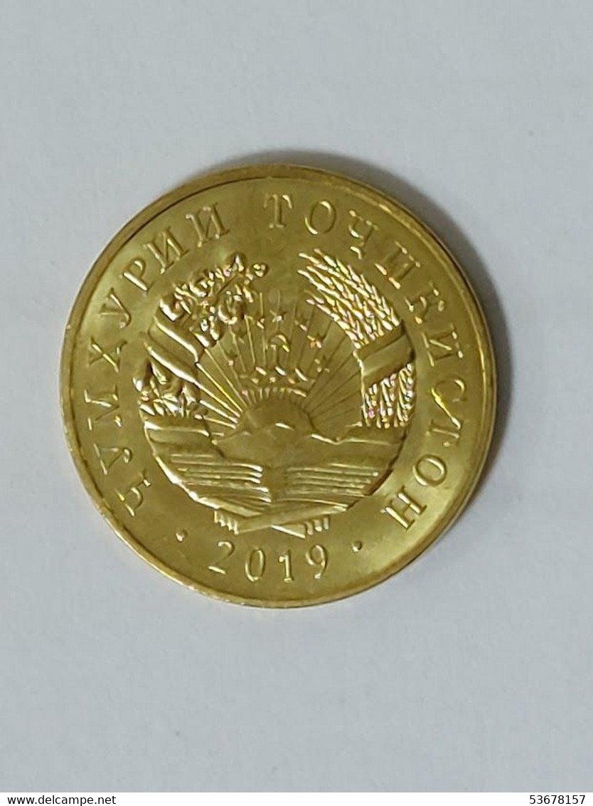 Tajikistan - 5 Diram, 2019, Unc - Takiyistán