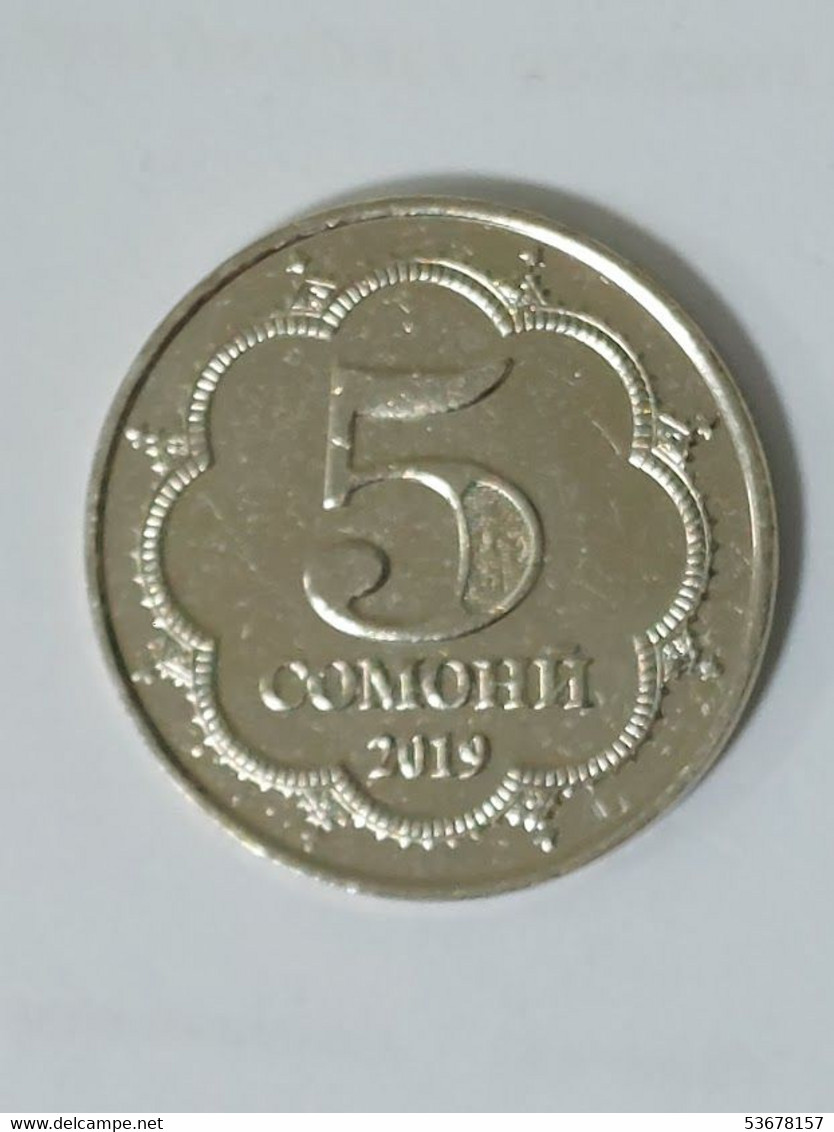 Tajikistan - 5 Somoni, 2019, Unc - Takiyistán