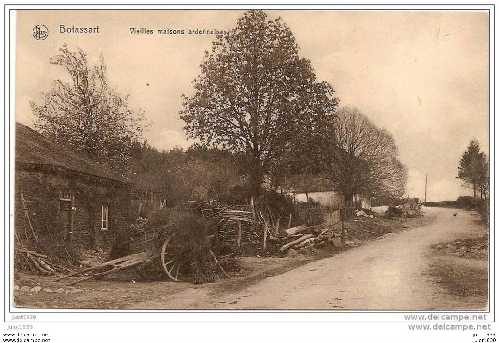 BOTASSART ..--  Vieilles Maisons Ardennaises . - Bouillon