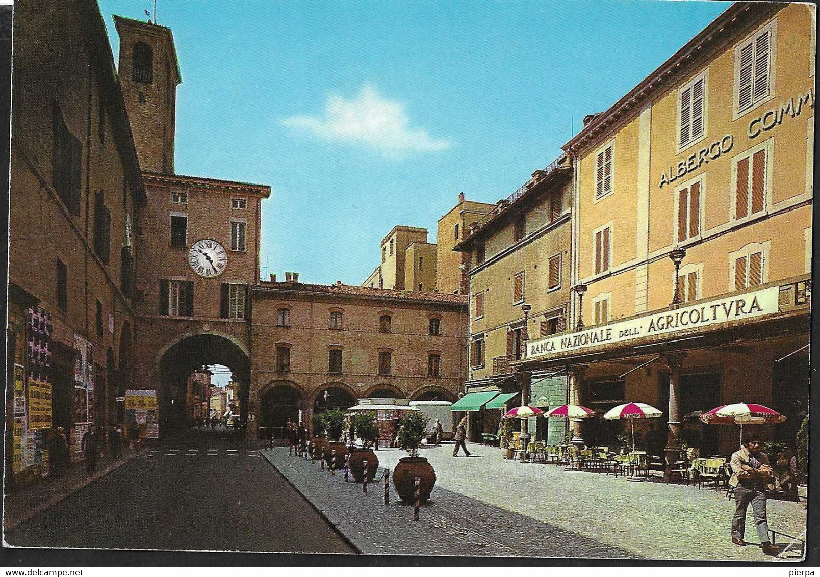 IMOLA - PIAZZA CADUTI DELLA LIBERTA' - VIAGGIATA 1976 - Imola