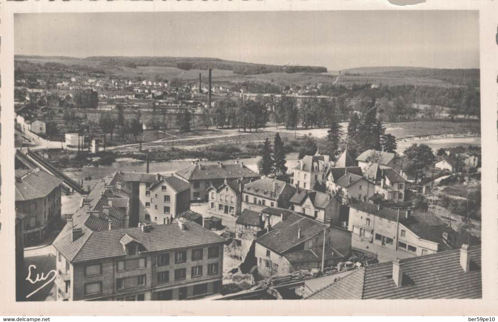 88 CHATEL-SUR-MOSELLE VUE SUR LE QUARTIER DU SAULCY - Chatel Sur Moselle