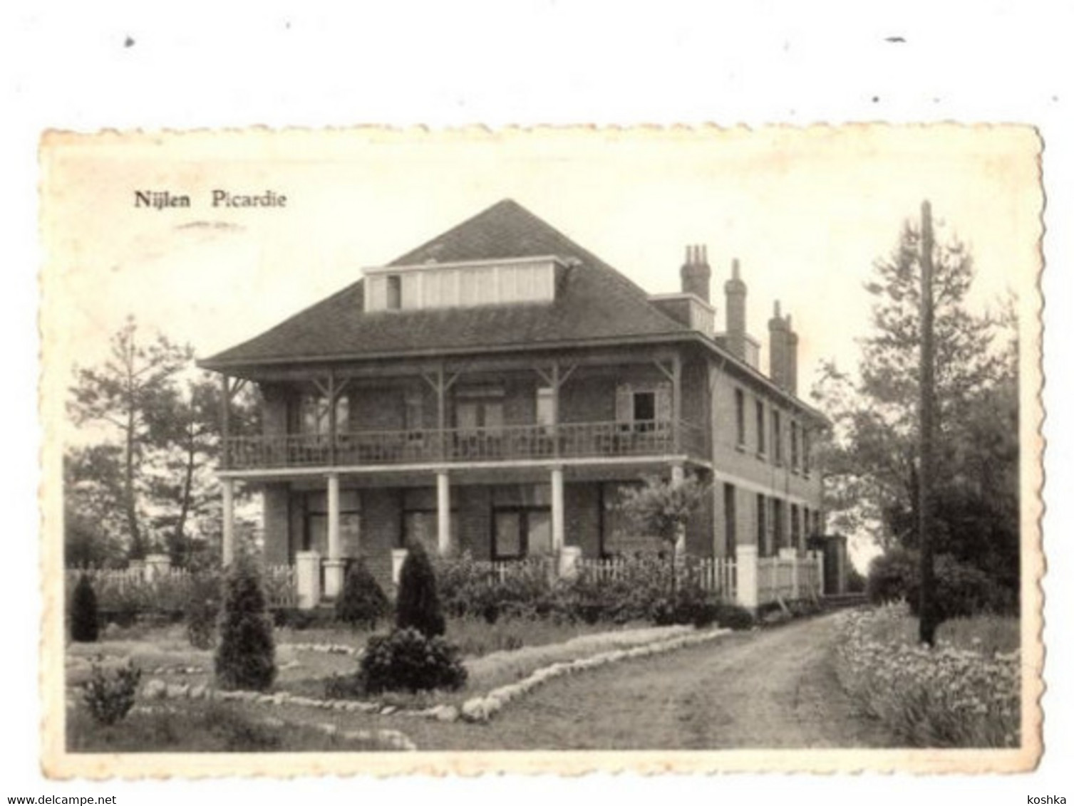 NIJLEN - Picardie - Verzonden 1952 - - Nijlen