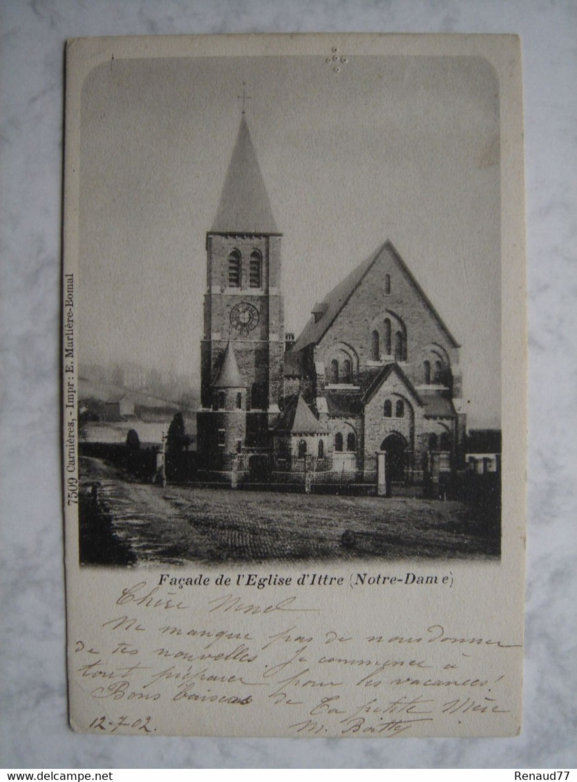 Ittre - Façade De L'Eglise (Notre-Dame) - Ittre