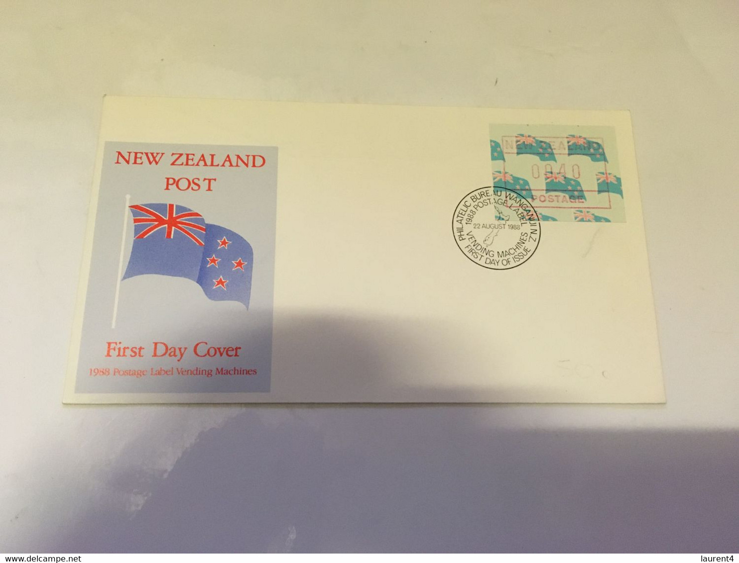 (2 H 14) FDC From New Zealand - 1988 - Vending Machine - Brieven En Documenten