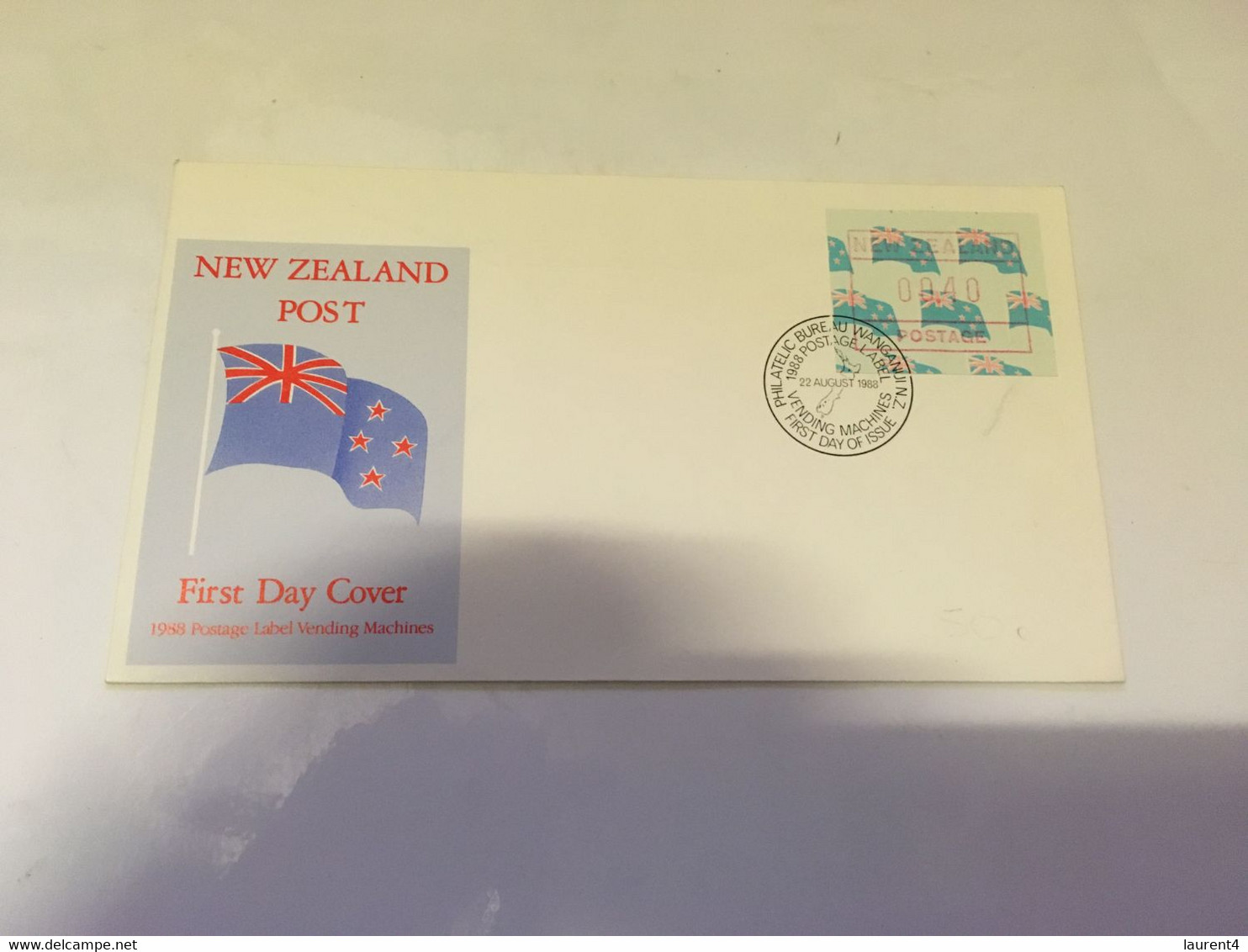 (2 H 14) FDC From New Zealand - 1988 - Vending Machine - Cartas & Documentos