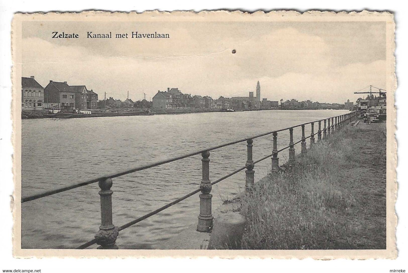 @@  -  ZELZATE  -  Kanaal Met Havenlaan  -  Zie / Voir Scan - Zelzate