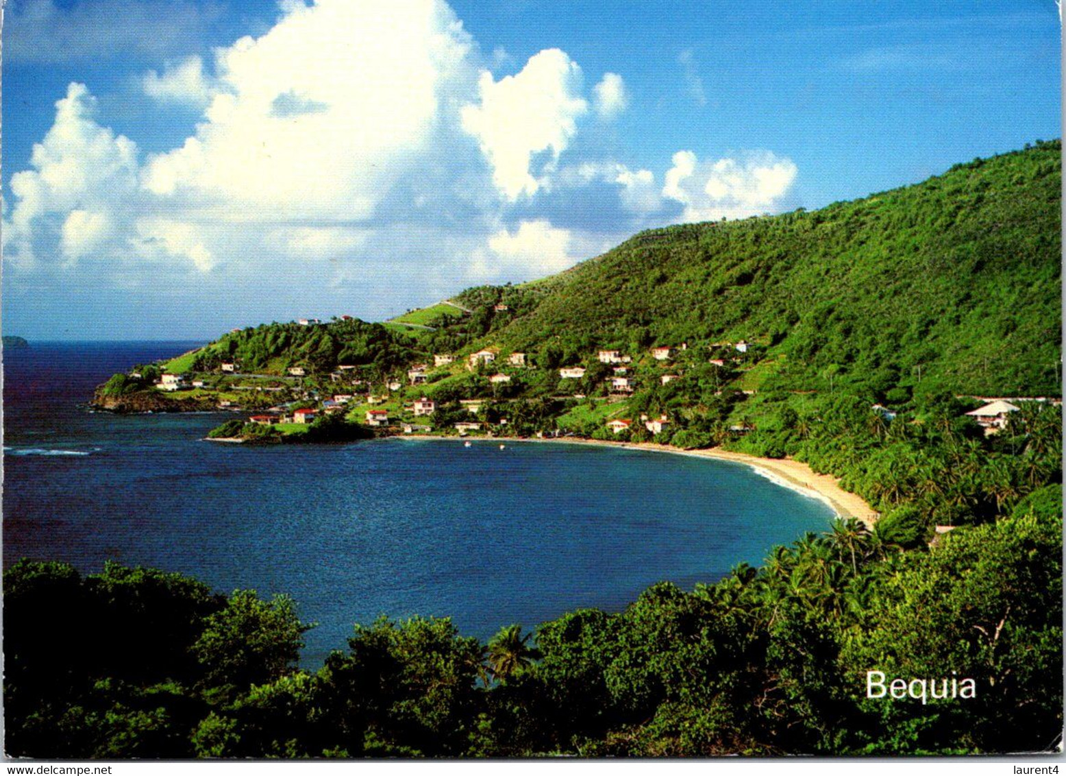 (2 H 15) St Vincent & Grenadines Islands Postcard Posted To Australia - Frienship Bay - Saint-Vincent-et-les Grenadines