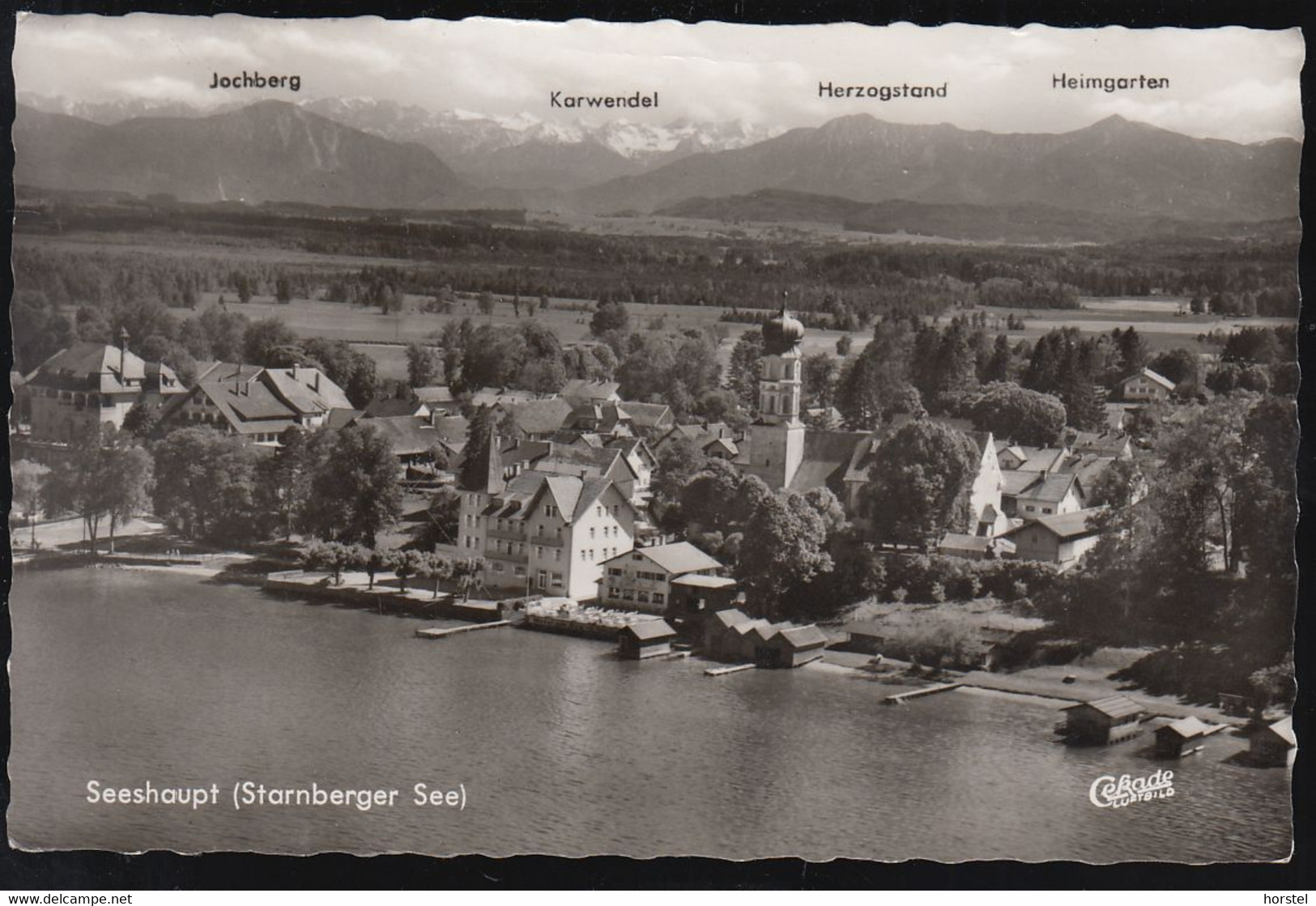 D-82402 Seeshaupt - Starnberger See - Cekade Luftbild - Aerial View - Nice Stamp - Weilheim