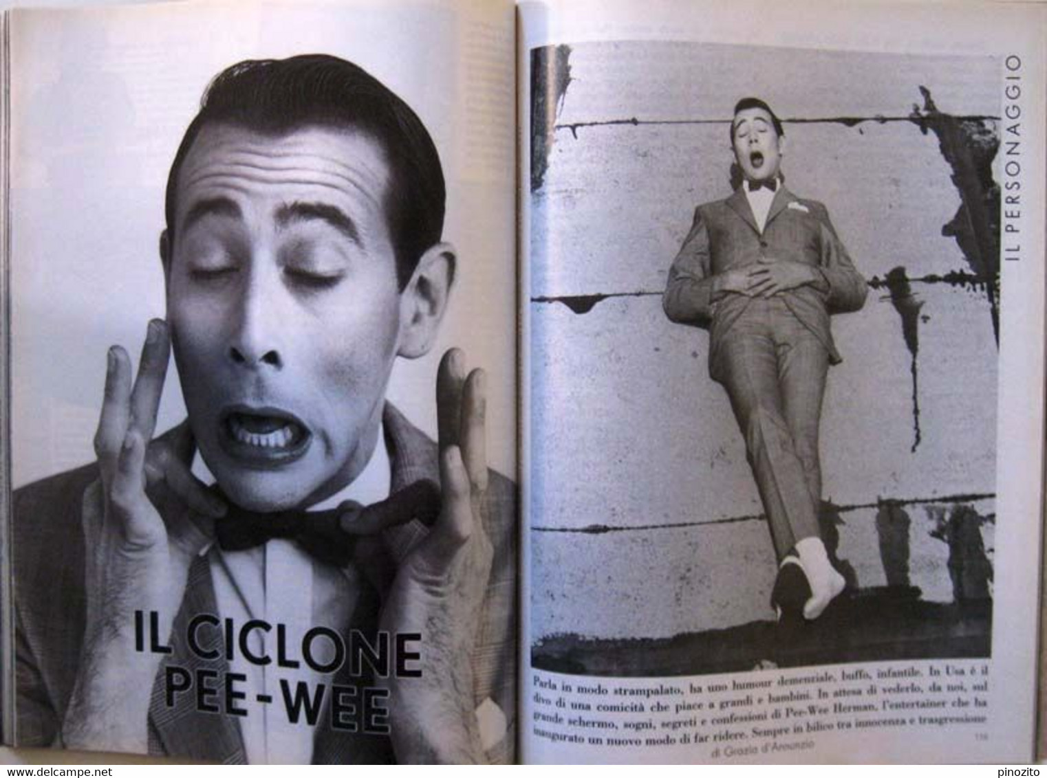 PER LUI 55 1987 Beppe Dubini Pee-Wee Herman Daddy Yod Nattywel Bruce Weber Bruce Weber 80s Fashion - Fashion