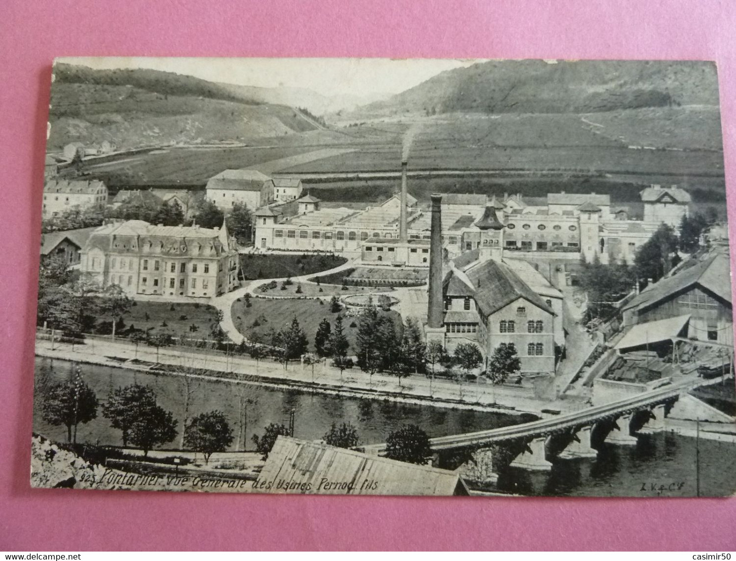 PONTARLIER   VUE GENERALE DES USINES PERNOD FILS - Pontarlier