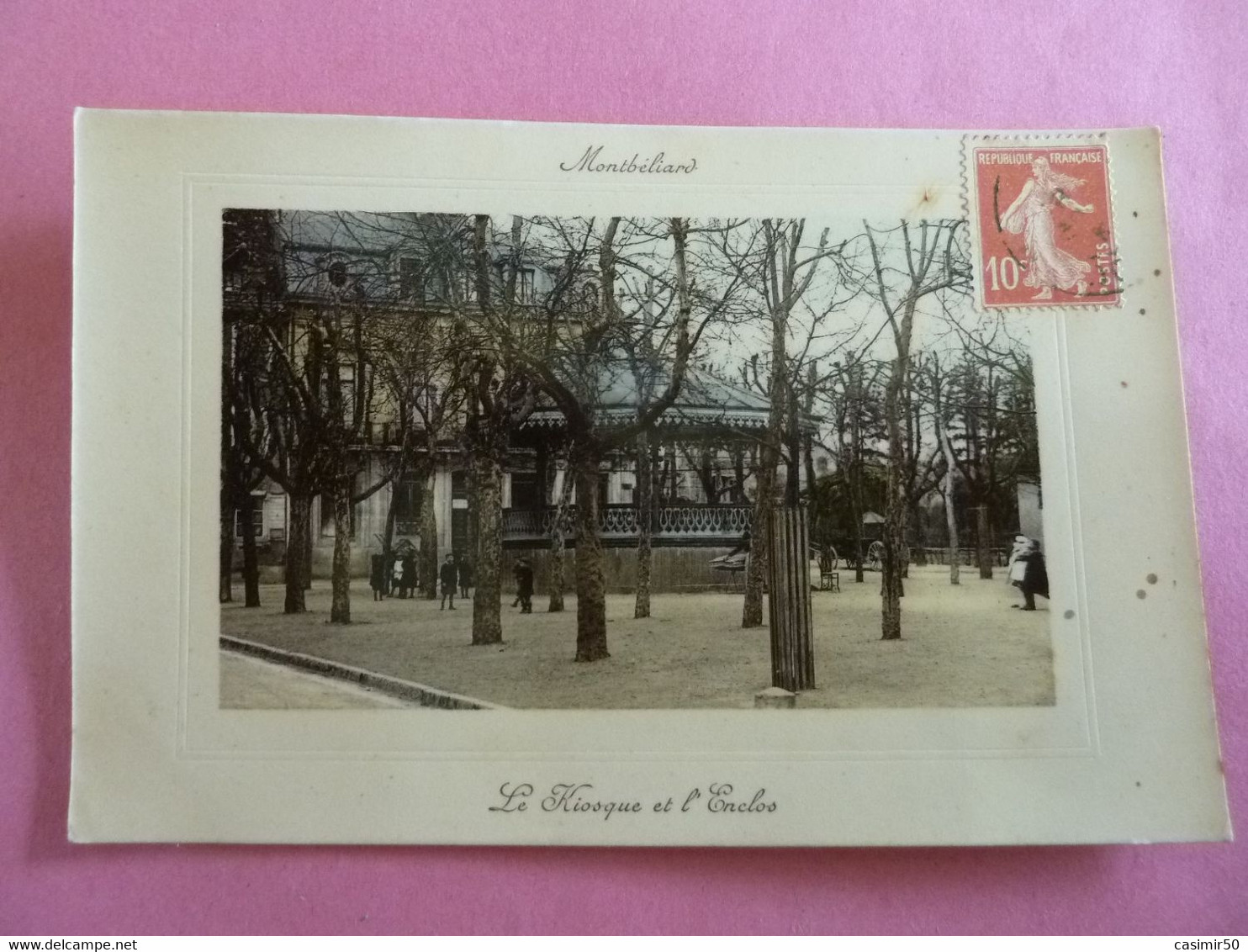 MONTBELIARD  LE KIOSQUE ET L'ENCLOS - Montbéliard