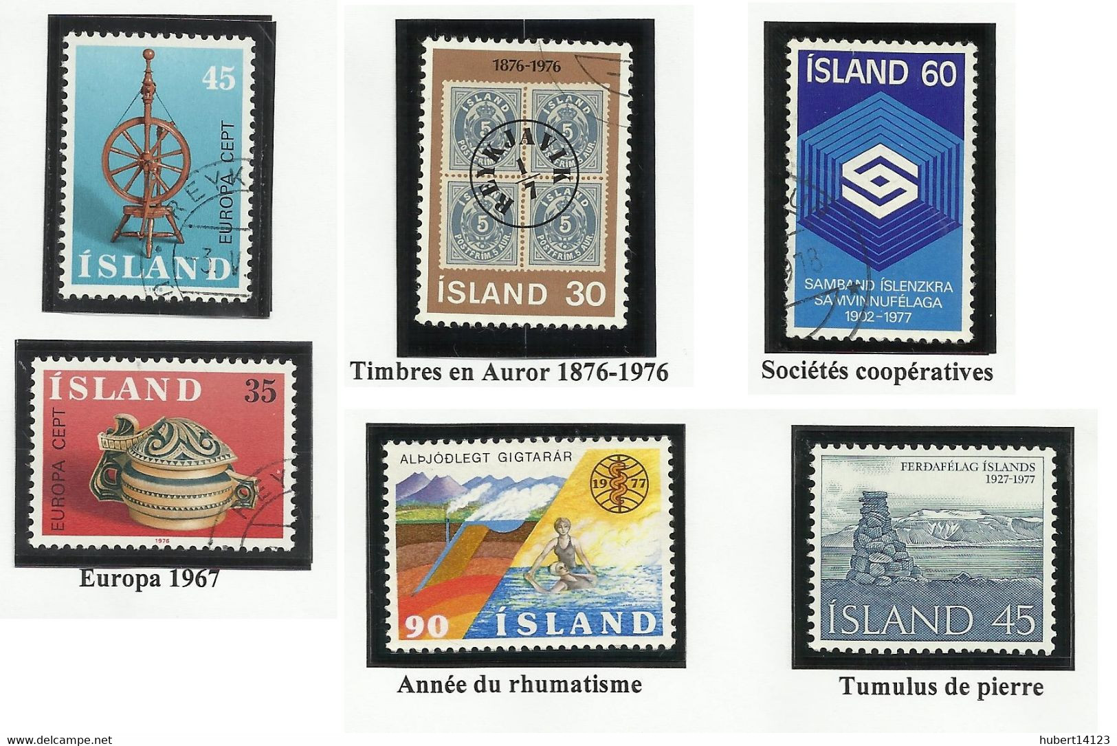 ISLANDE 1976 Et 1977  N° 466 à 480 - Sonstige & Ohne Zuordnung