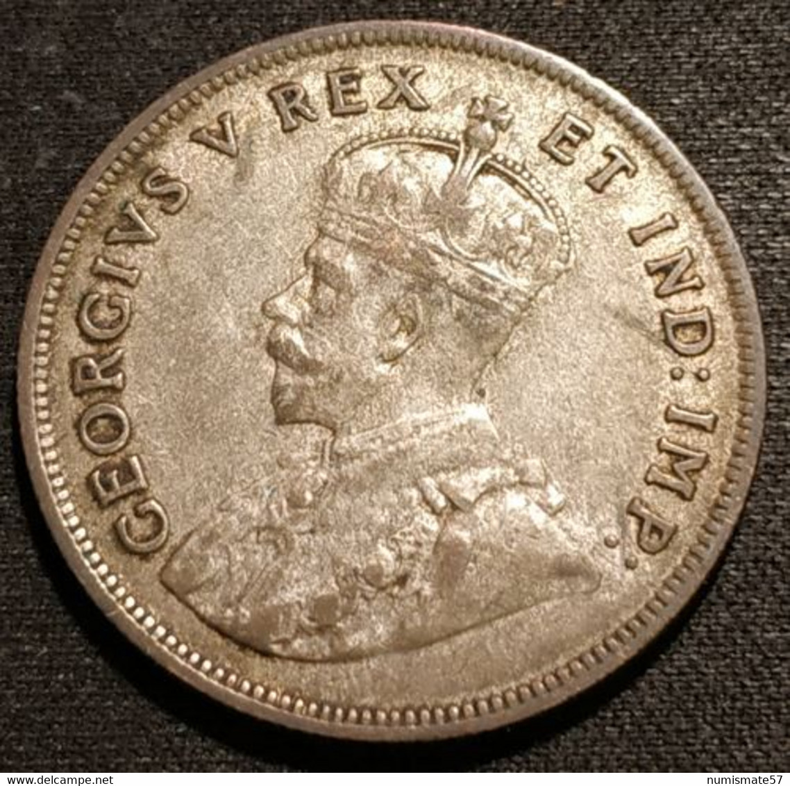 AFRIQUE DE L'EST - EAST AFRICA - 1 SHILLING 1924 - Argent - Silver - George V - KM 21 - Colonia Britannica