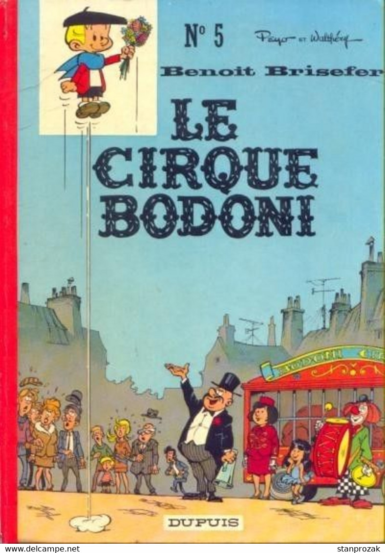Benoit Brisefer Cirque Bodoni 1973 - Benoît Brisefer