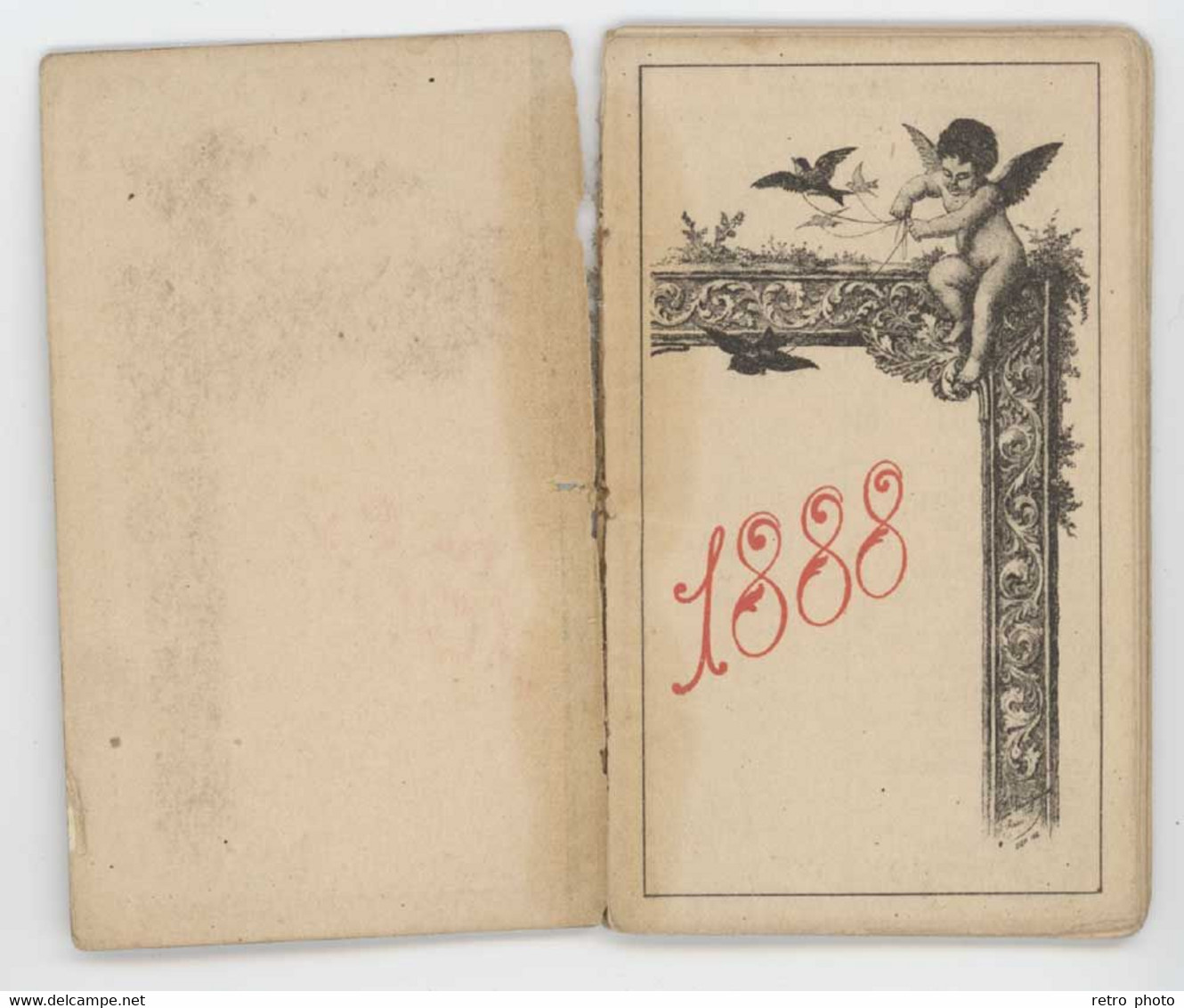 Petit Carnet Calendrier 1888 /  Allemagne - Petit Format : ...-1900