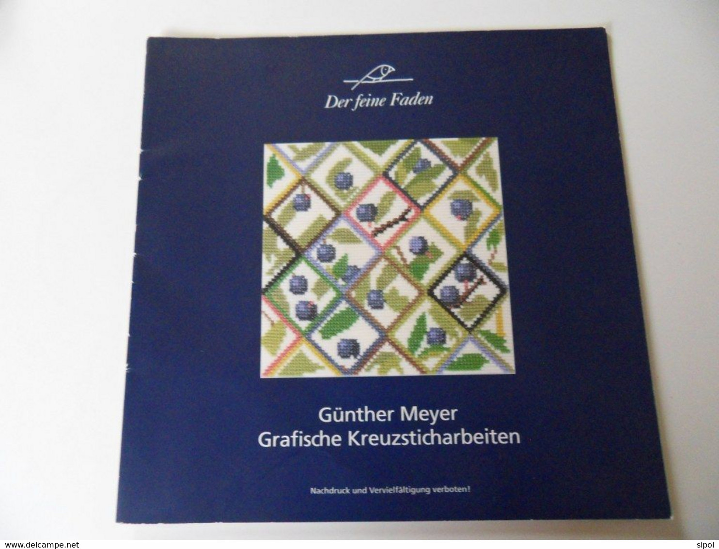 Der Feine Faden  Günther Meyer Grafische Kreuzsticharbeiten Grilles De Point De Croix Fruits Et Géométrie - Punto De Cruz