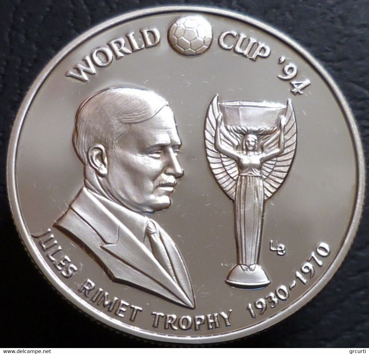 Turks & Caicos - 20 Crowns 1993 - Mondiali Di Calcio - Jules Rimet E Trofeo - KM# 95 - Turks En Caicoseilanden