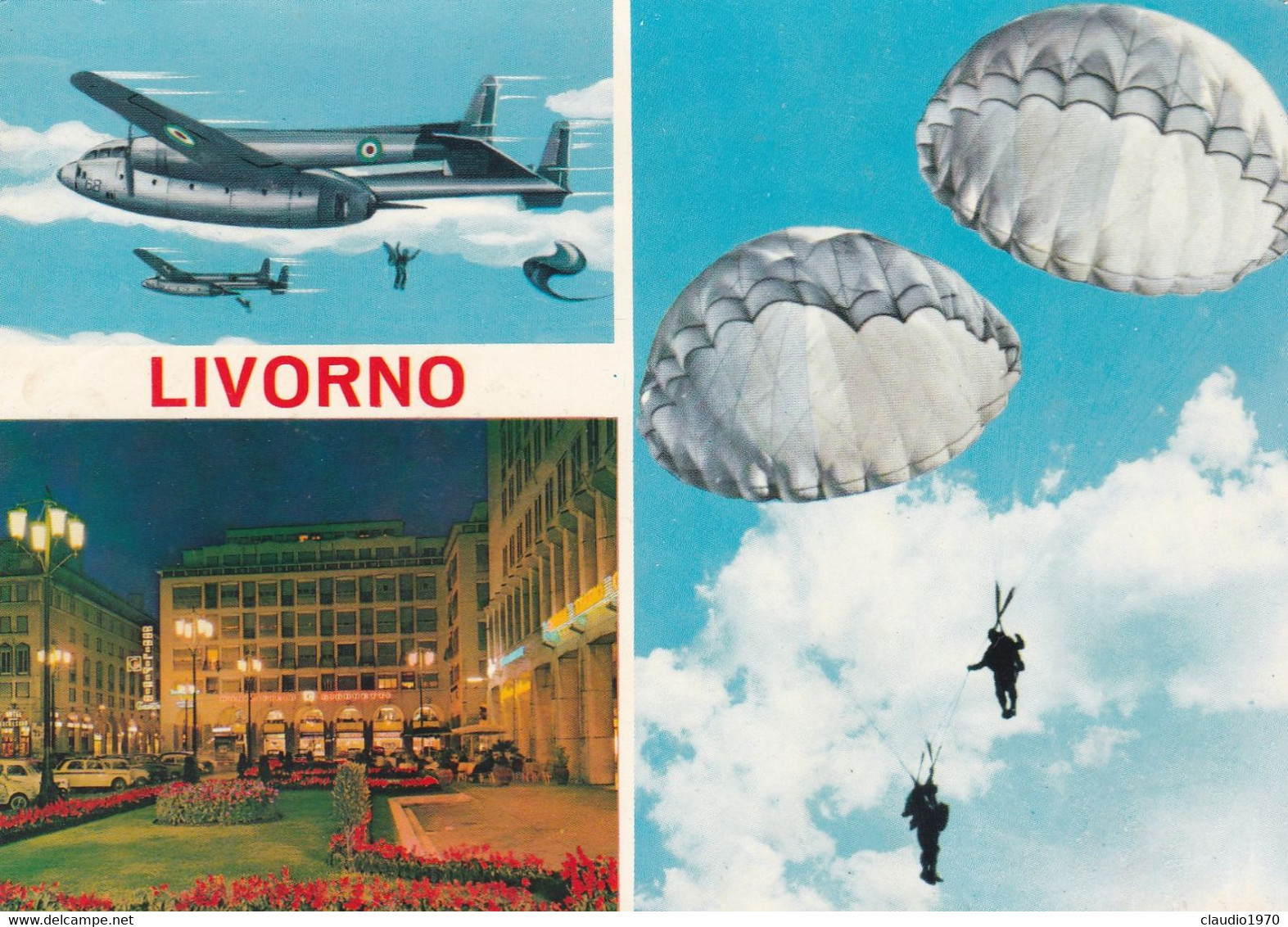 LIVORNO - CARTOLINA - VIAGGIATA PER SAMPIERDARENA (GENOVA) - Livorno