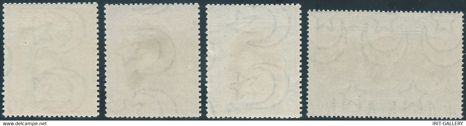 PAKISTAN,Princely States Of India Bahawalpur,1948 New Colors,1R - 2R -5R -10R,MNH - Bahawalpur
