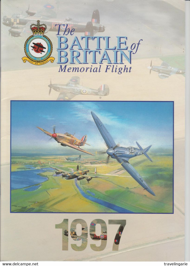 Battle Of Britain Memorial Flight 1997 Brochure - English