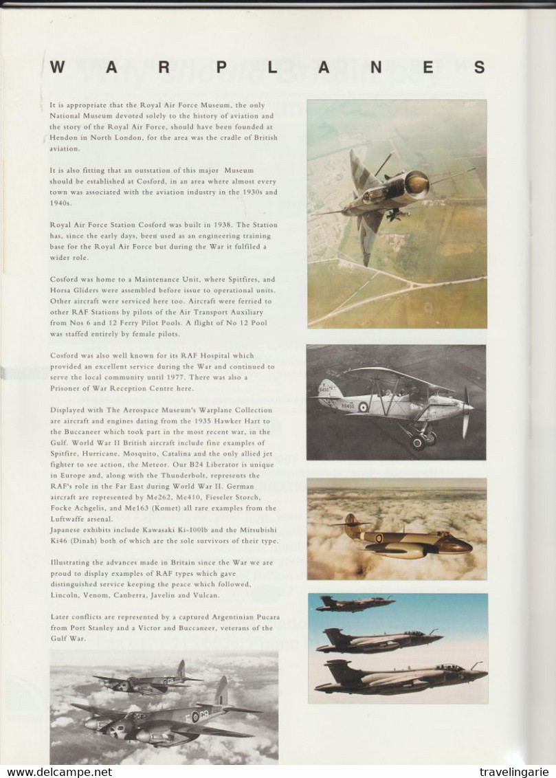 The Aerospace Museum Brochure - Grande-Bretagne