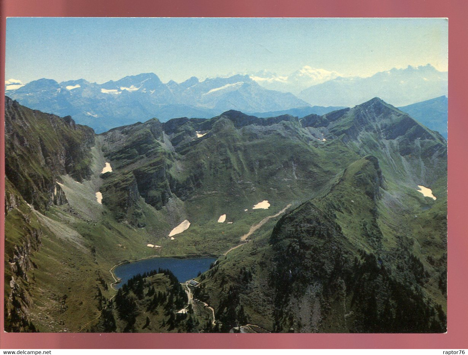 CPM Neuve Suisse ORMONT - DESSOUS Lac Lioson Pic Chaussy Grand Combin Culand Grand Muveran Petit Murevan Dent Fabre ... - Ormont-Dessous