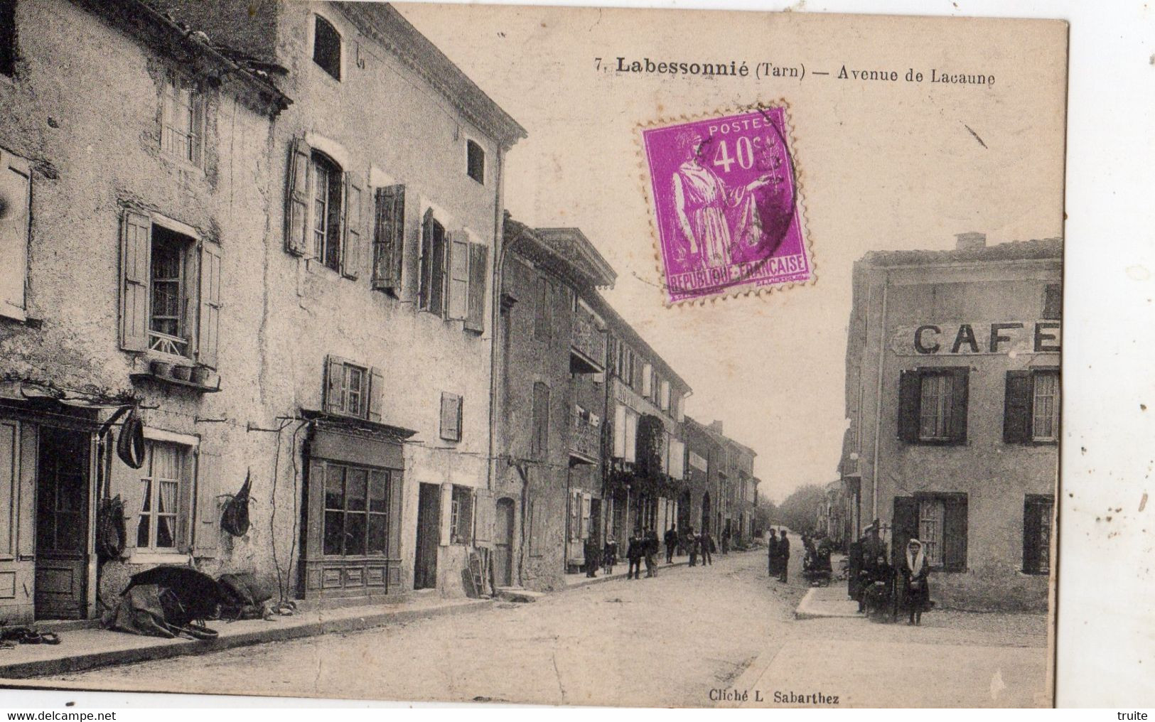 MONTREDON-LABESSONNIE AVENUE DE LACAUNE - Montredon Labessonie