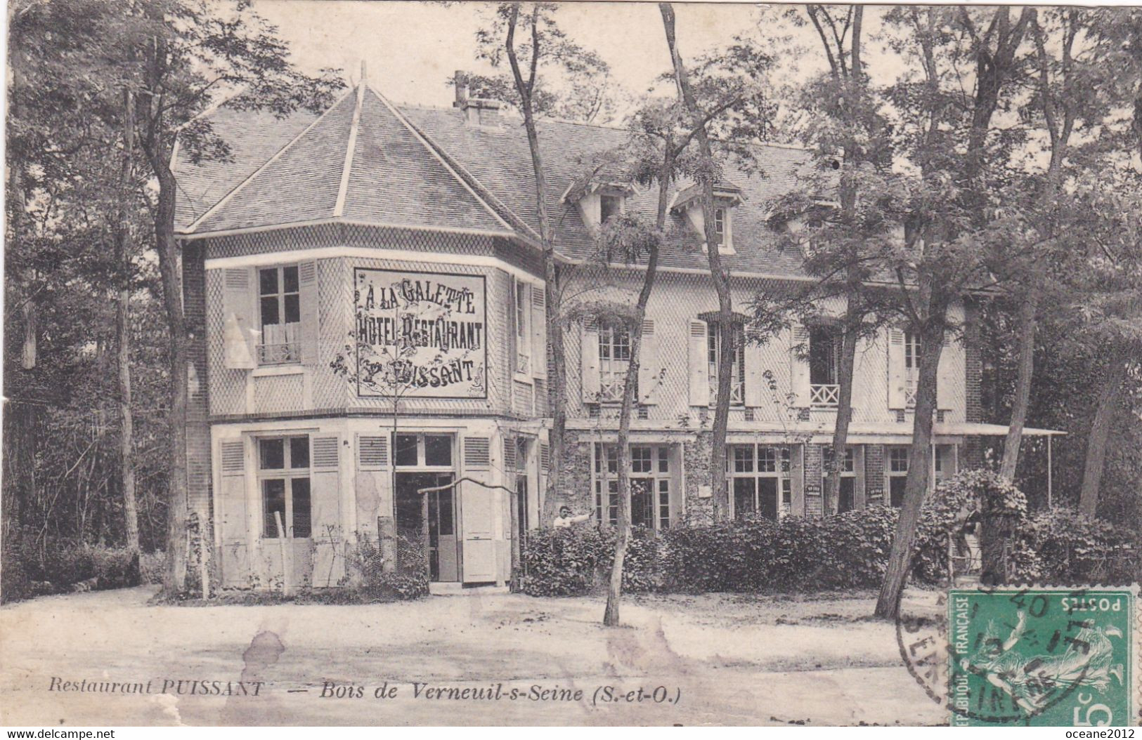 78 Verneuil Sur Seine. Restaurant Puissant - Verneuil Sur Seine