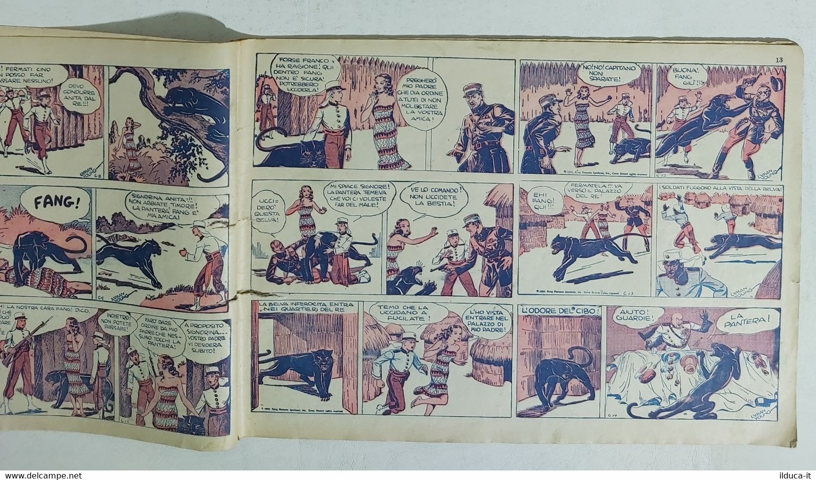 14656 Avventure Cino E Franco N 1 - Sotto La Bandiera Del Re Della Jungla - 1936 - Comics 1930-50