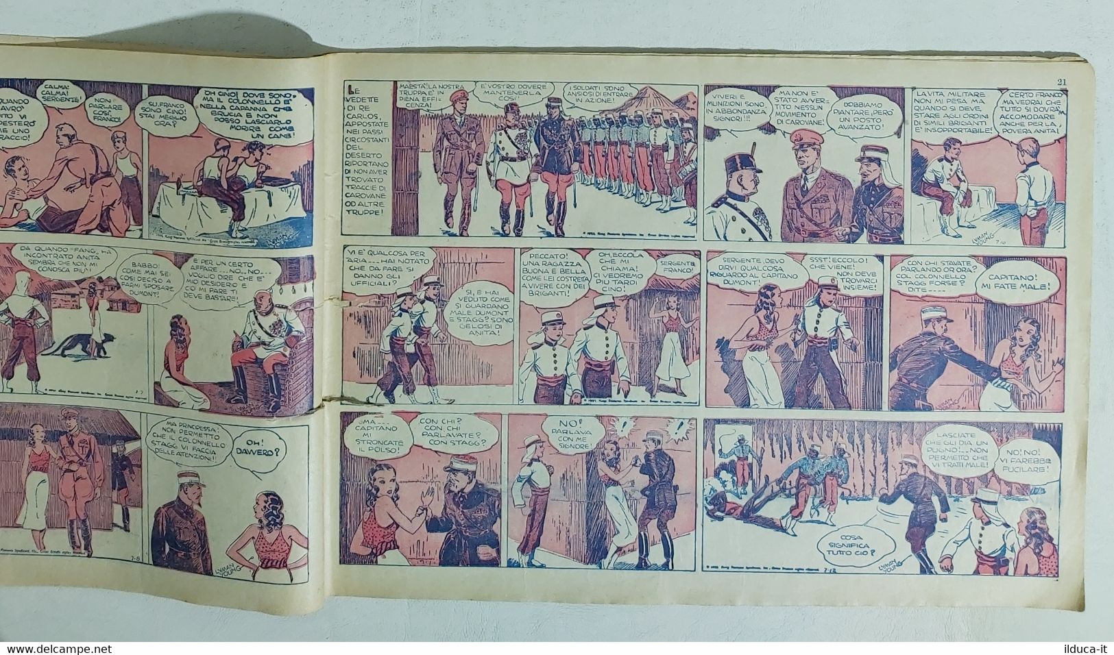 14656 Avventure Cino E Franco N 1 - Sotto La Bandiera Del Re Della Jungla - 1936 - Comics 1930-50