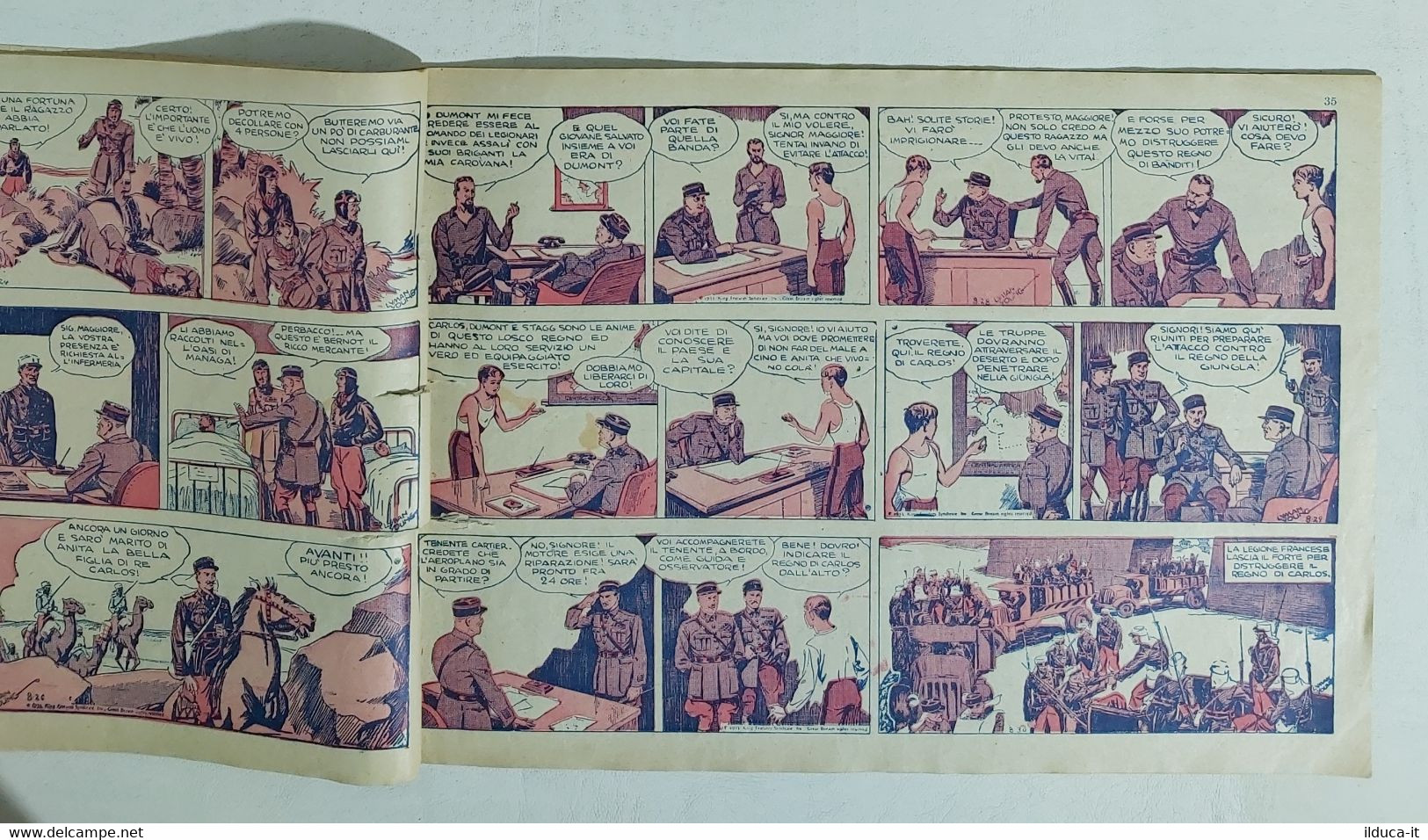 14656 Avventure Cino E Franco N 1 - Sotto La Bandiera Del Re Della Jungla - 1936 - Comics 1930-50