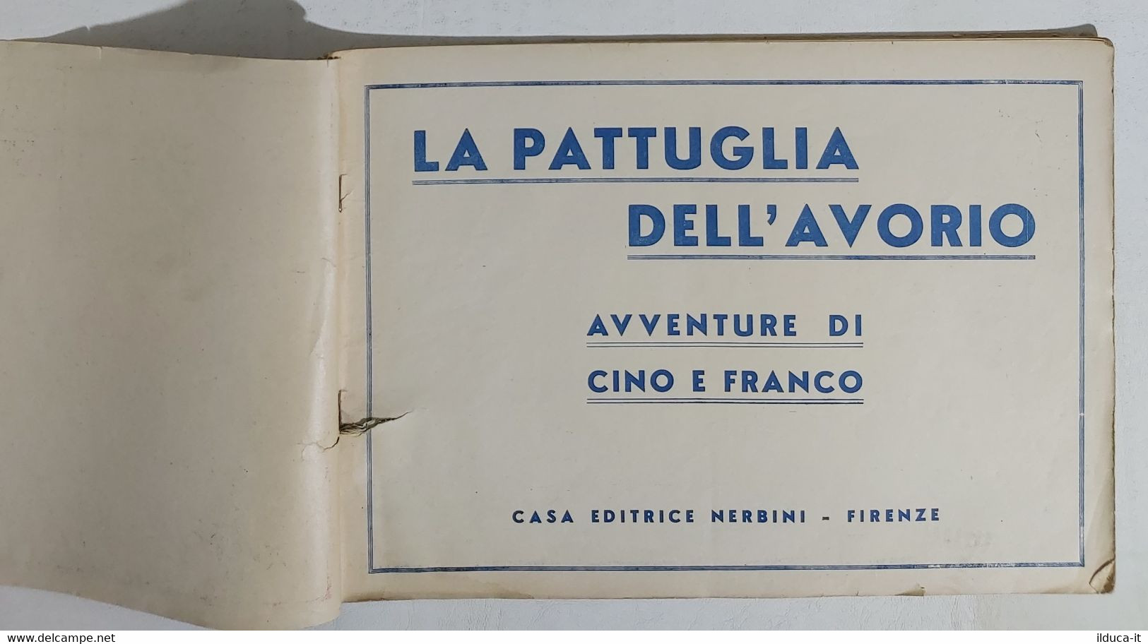 14688 Avventure Cino E Franco N. 3 - La Pattuglia Dell'avorio - 1935 - Classiques 1930/50