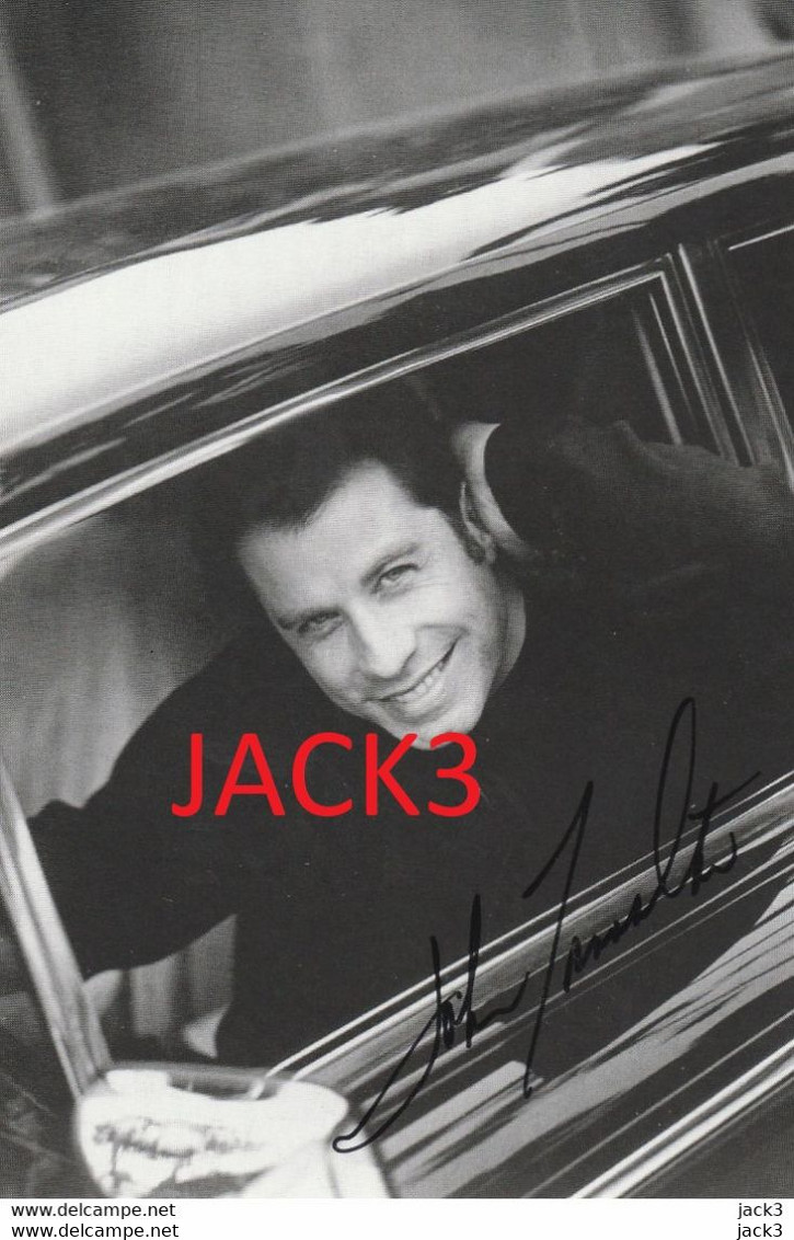 AUTOGRAFO - John Travolta.   AUTOGRAFO ORIGINALE - Autogramme