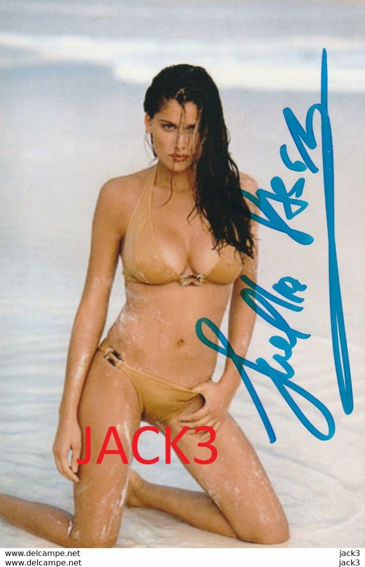 AUTOGRAFO - Laetitia Casta.  AUTOGRAFO ORIGINALE - Autogramme