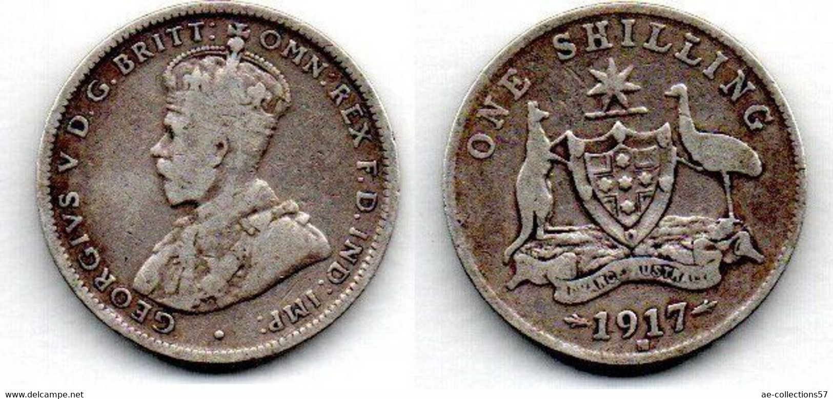 Australie - Australia Shilling 1917 M TB - Shilling