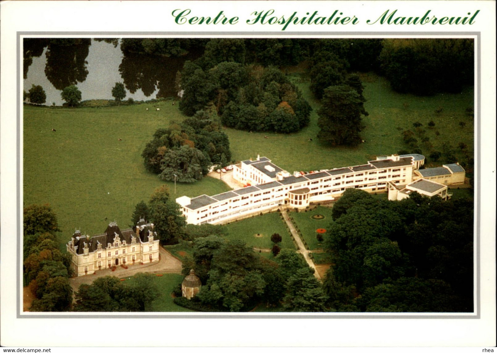 44 - CARQUEFOU - Centre De Rééducation - Château De Maubreuil - 2 CARTES - Carquefou