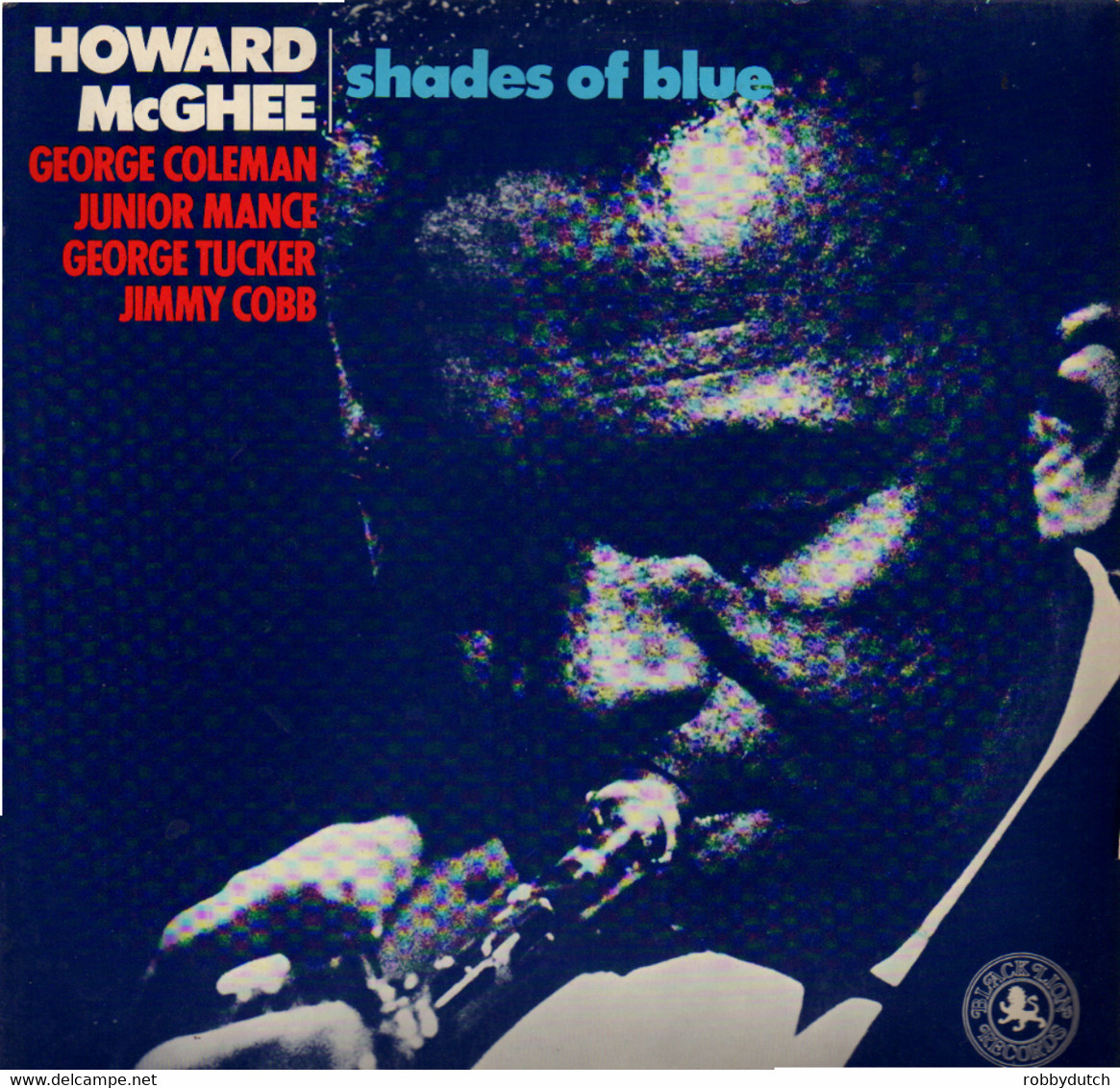 * LP * HOWARD McGHEE - SHADES OF BLUE (Germany - Blues