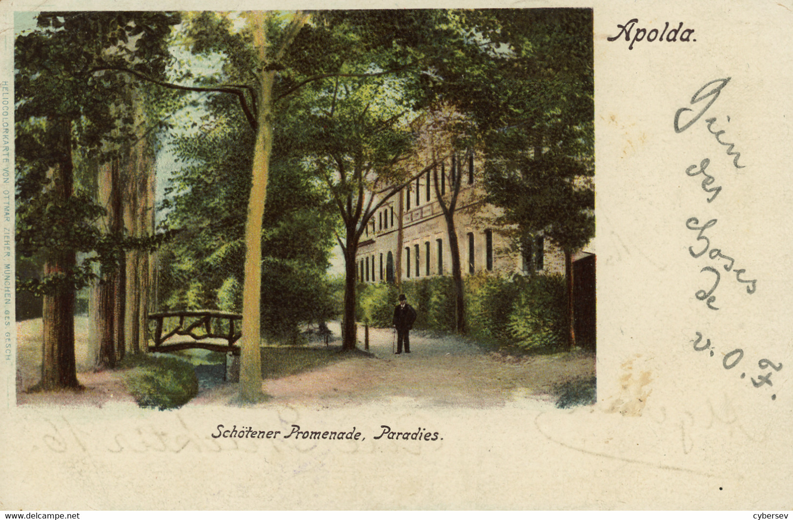 APOLDA - Schötener Promenade, Paradies - Apolda