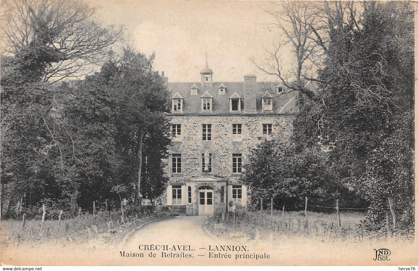 LANNION - CREC'HAVEL - Maison De Retraites - Entrée Principale - Lannion